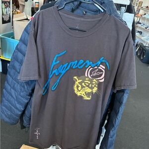 Travis Scott Cactus Jack For Fragment Icons Tee Size Large Rare Pre Owned Used